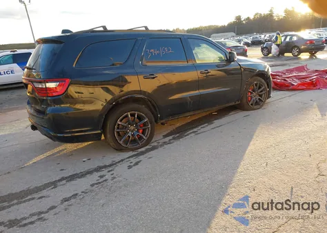2018 Dodge Durango Srt Awd из США, поврежденный, VIN 1C4SDJGJ9JC239807